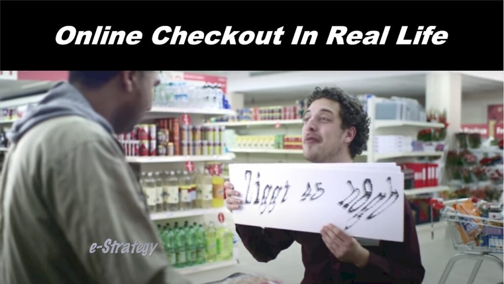 Online Checkout In Real Life