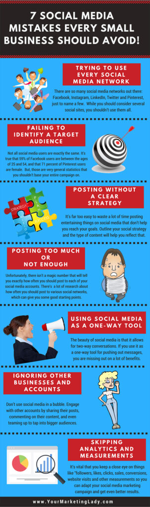 Infographic: Social Media Mistakes